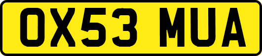 OX53MUA