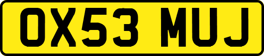 OX53MUJ