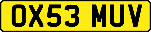 OX53MUV