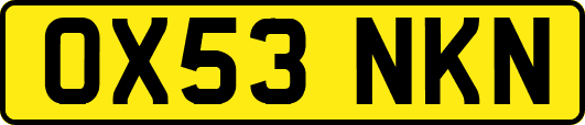 OX53NKN
