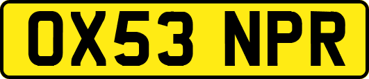 OX53NPR