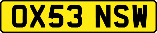 OX53NSW
