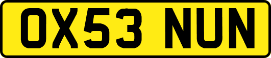 OX53NUN
