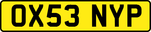 OX53NYP