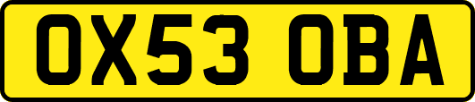 OX53OBA