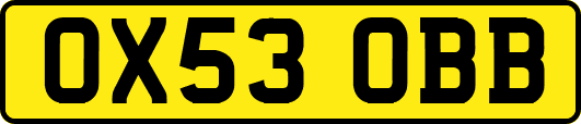 OX53OBB