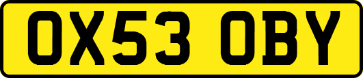 OX53OBY