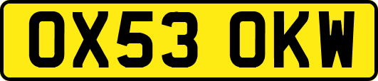 OX53OKW