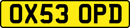 OX53OPD