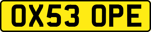 OX53OPE