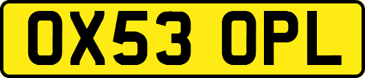 OX53OPL