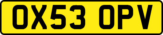 OX53OPV