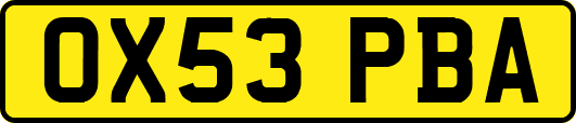 OX53PBA