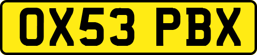 OX53PBX