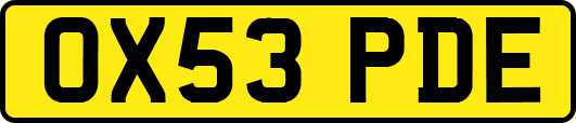 OX53PDE