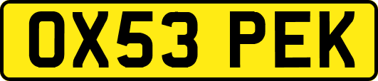 OX53PEK