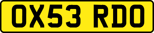 OX53RDO