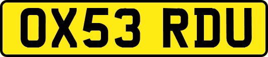 OX53RDU
