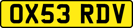 OX53RDV