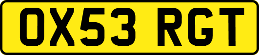 OX53RGT