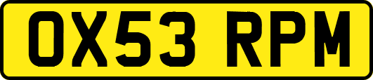 OX53RPM