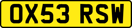 OX53RSW