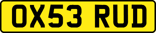 OX53RUD