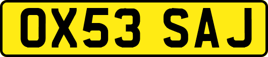 OX53SAJ