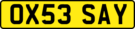 OX53SAY