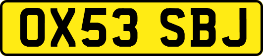 OX53SBJ