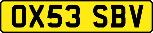 OX53SBV