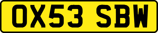 OX53SBW