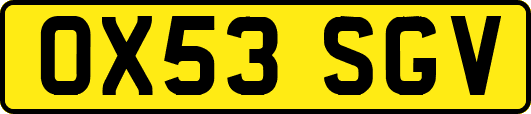 OX53SGV