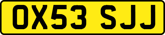 OX53SJJ