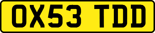OX53TDD