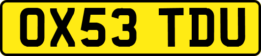 OX53TDU