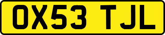 OX53TJL