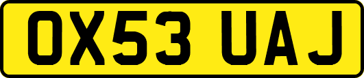 OX53UAJ
