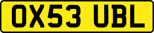 OX53UBL
