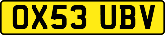 OX53UBV
