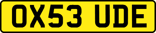 OX53UDE
