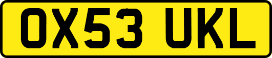 OX53UKL