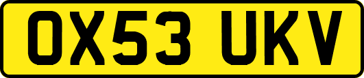 OX53UKV