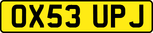 OX53UPJ