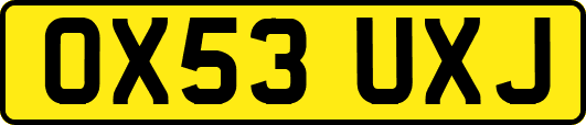 OX53UXJ