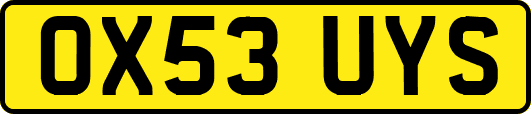OX53UYS