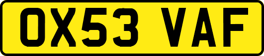 OX53VAF