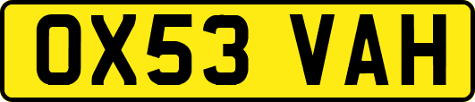 OX53VAH