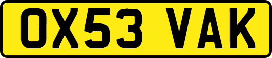 OX53VAK