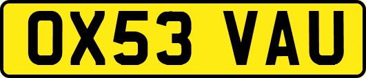 OX53VAU